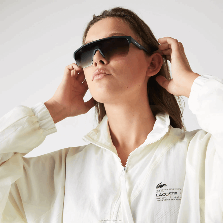 Жене најлонска јакна са мрежицом 86882626 бела 70в Lacoste