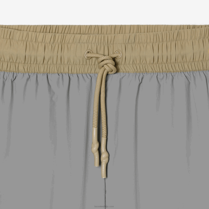 Жене двобојне бермуде 86882451 сива беж 7мт Lacoste