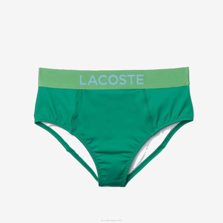 Жене принт бикини доњи део 86882663 зелени плави каг Lacoste