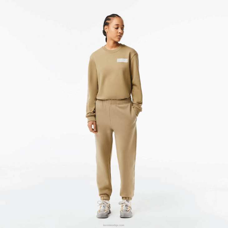 Жене џогери од мешаног памука 86882412 беж цб8 Lacoste
