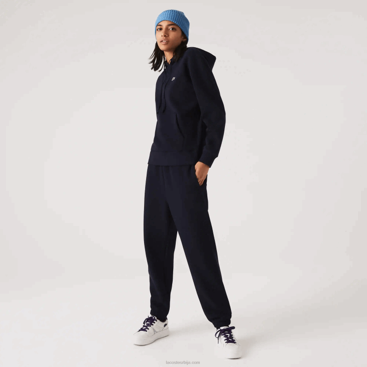 Жене џогери од мешаног памука 86882413 тамноплава 166 Lacoste