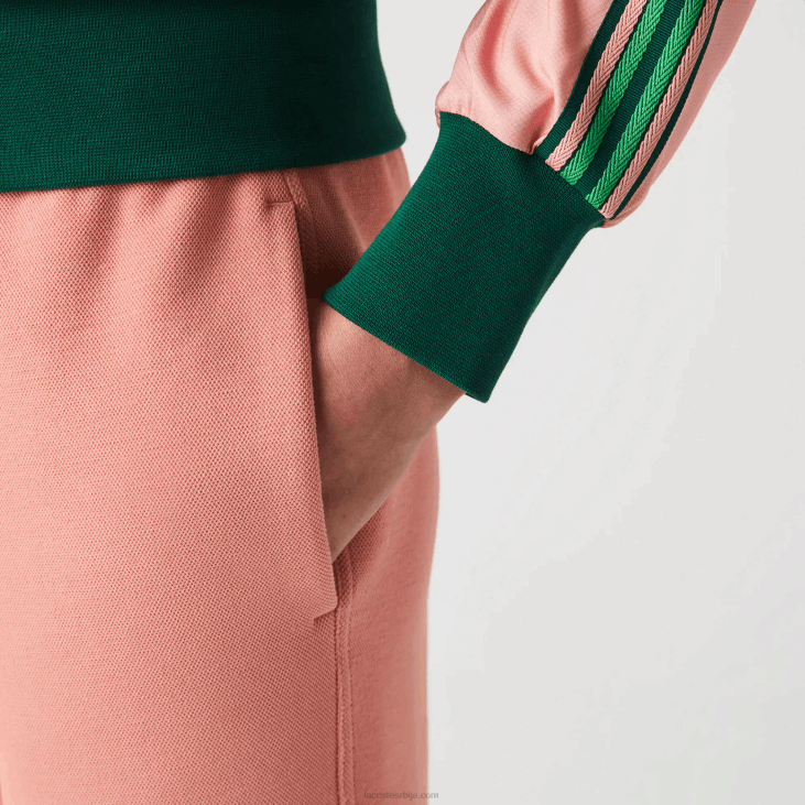 Жене џогери од мешаног памука 86882424 розе 5мм Lacoste