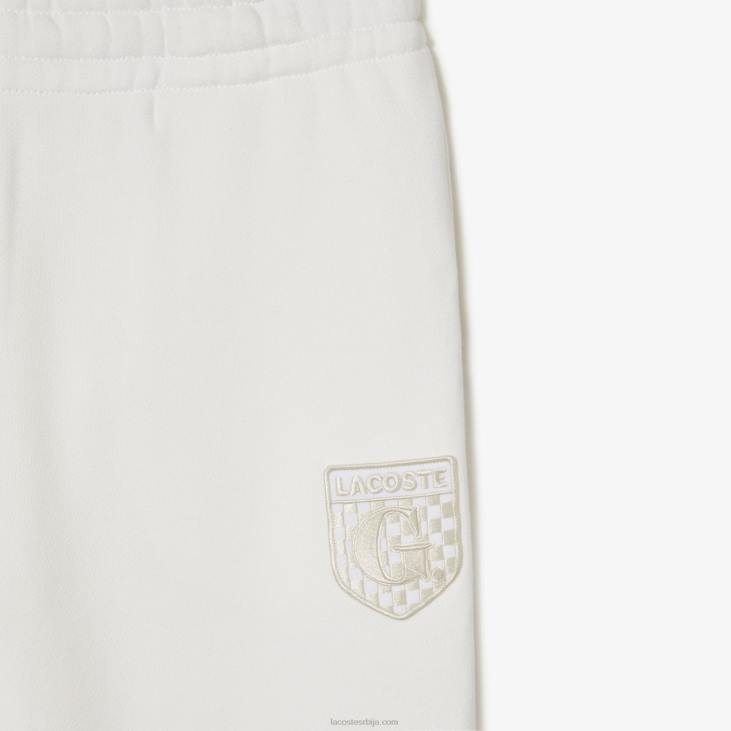 Жене лацосте к гооп памучне панталоне од флиса 86882665 бела 70в