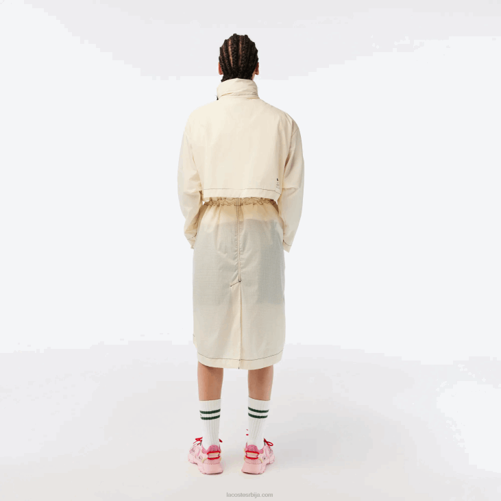 Жене 2-у-1 водоодбојна парка са капуљачом 86882441 вхите кфј Lacoste