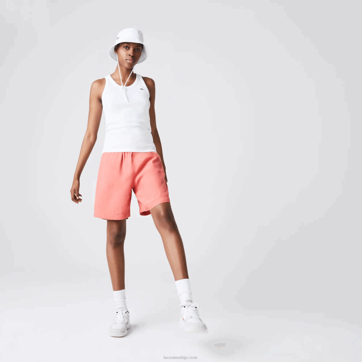 Жене горњи део без рукава 86882587 бела 001 Lacoste