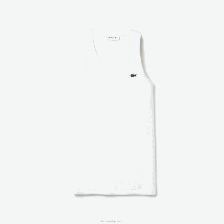 Жене горњи део без рукава 86882587 бела 001 Lacoste