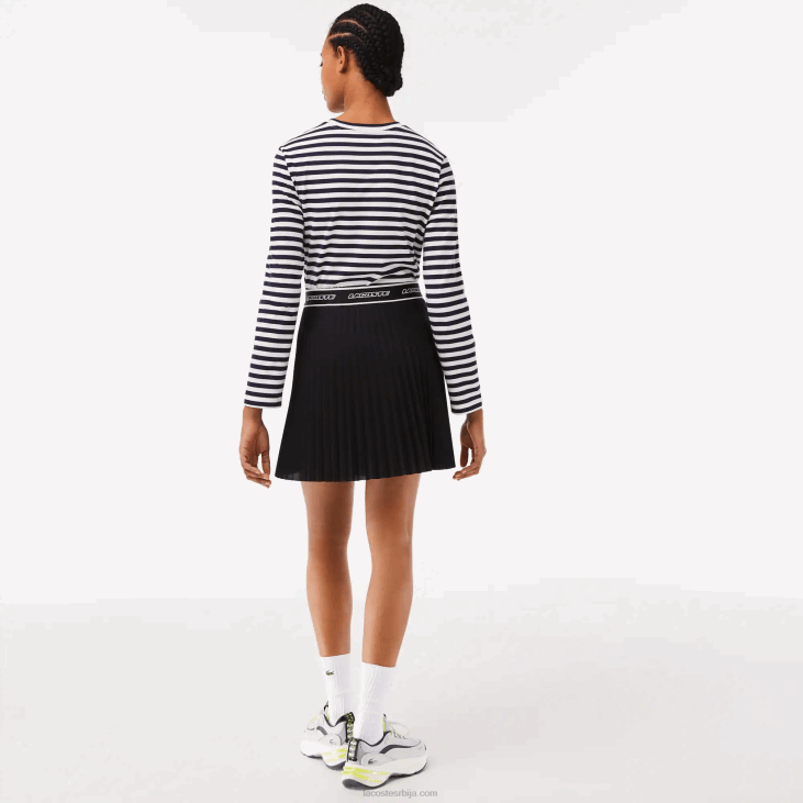 Жене плисирана сукња у струку 86882352 црна 031 Lacoste