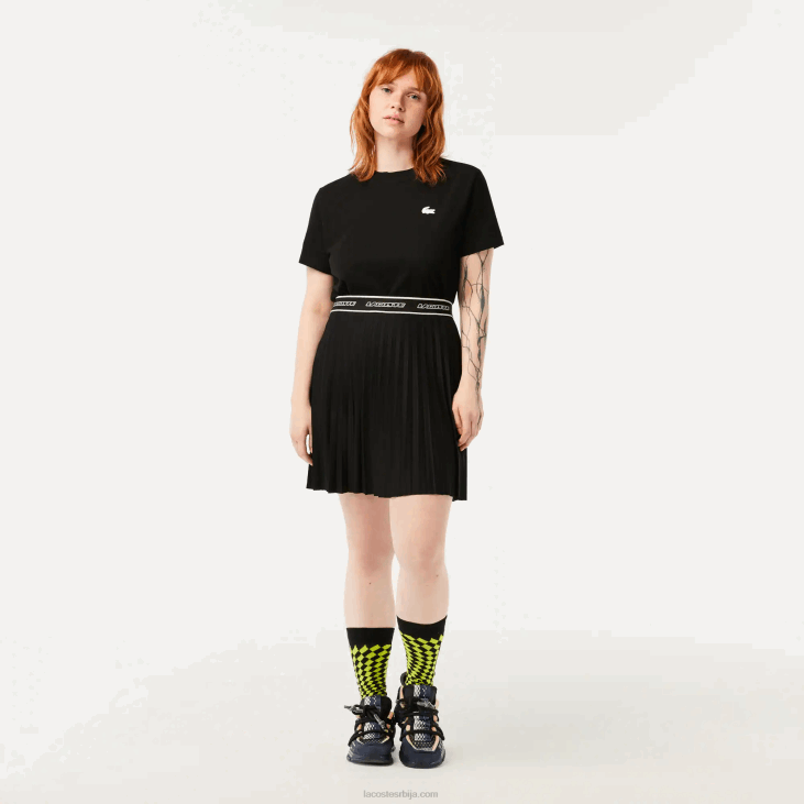 Жене плисирана сукња у струку 86882352 црна 031 Lacoste