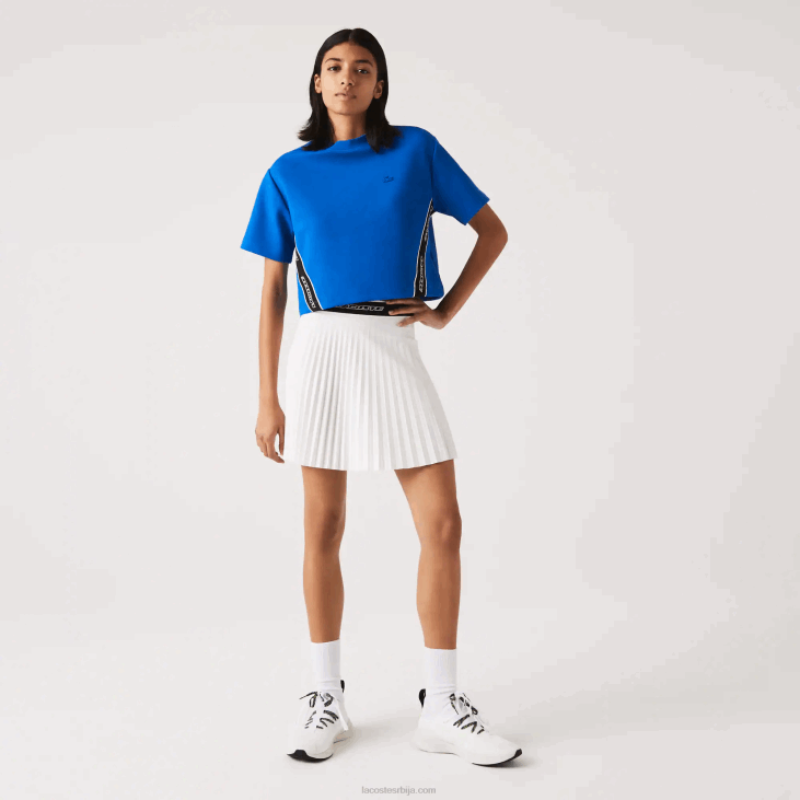 Жене плисирана сукња у струку 86882353 бела 70в Lacoste