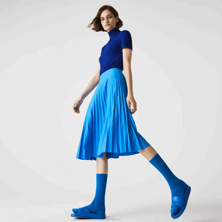 Жене плисирана сукња са еластичним струком 86882600 блуе птв Lacoste