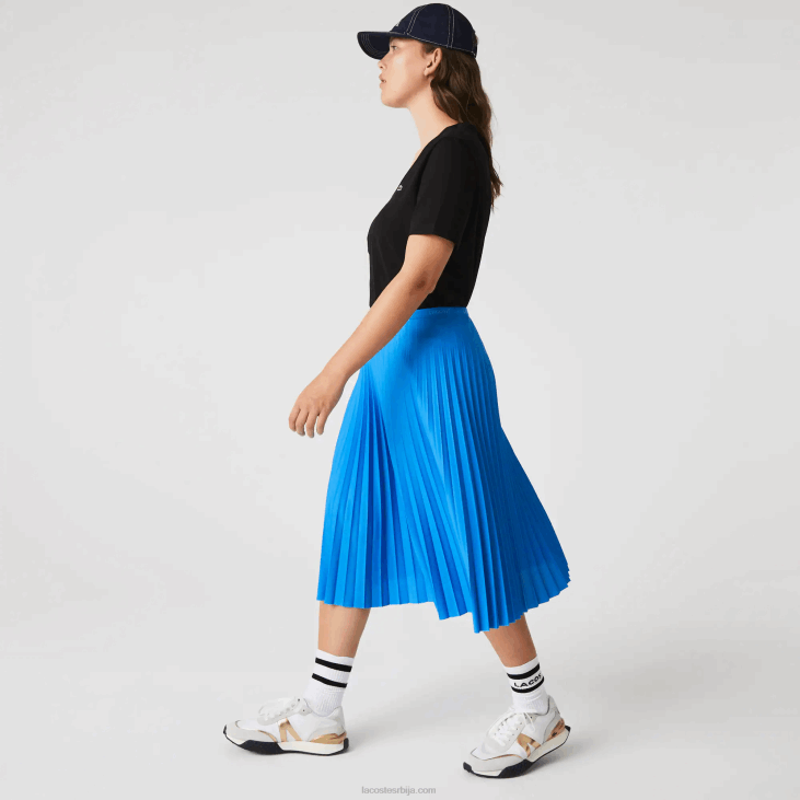 Жене плисирана сукња са еластичним струком 86882600 блуе птв Lacoste