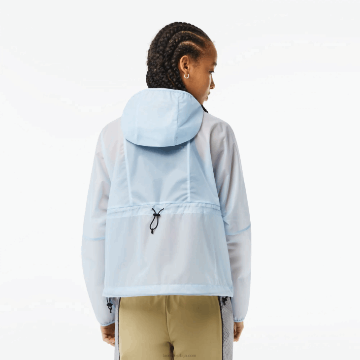 Жене провидна ветровка 86882433 блуе фие Lacoste