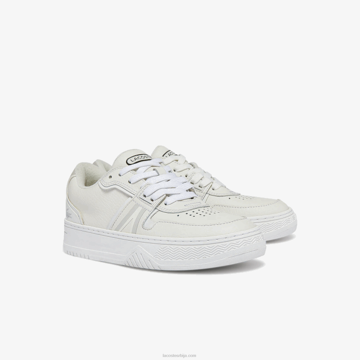 Жене л001 кожне патике 86882720 бело и бело 65т Lacoste