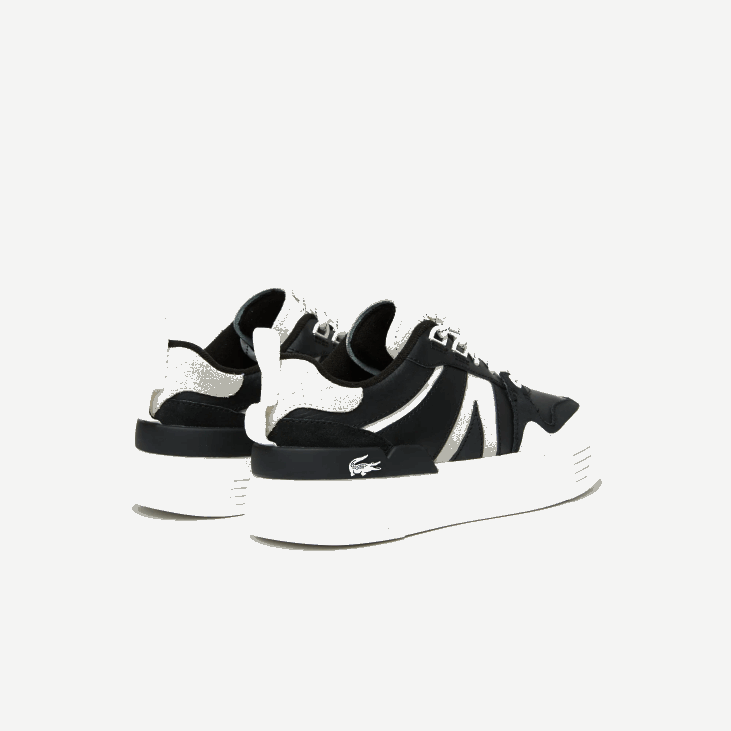 Жене л002 кожне патике у боји 86882719 црно-бело 312 Lacoste