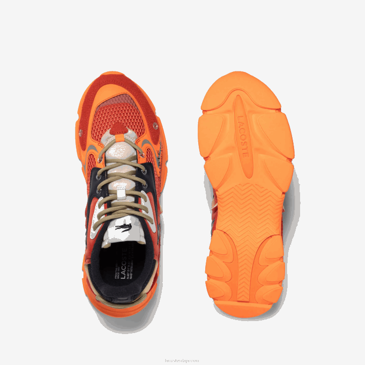 Жене л003 нео текстилне патике 86882675 црвена наранџаста ам1 Lacoste