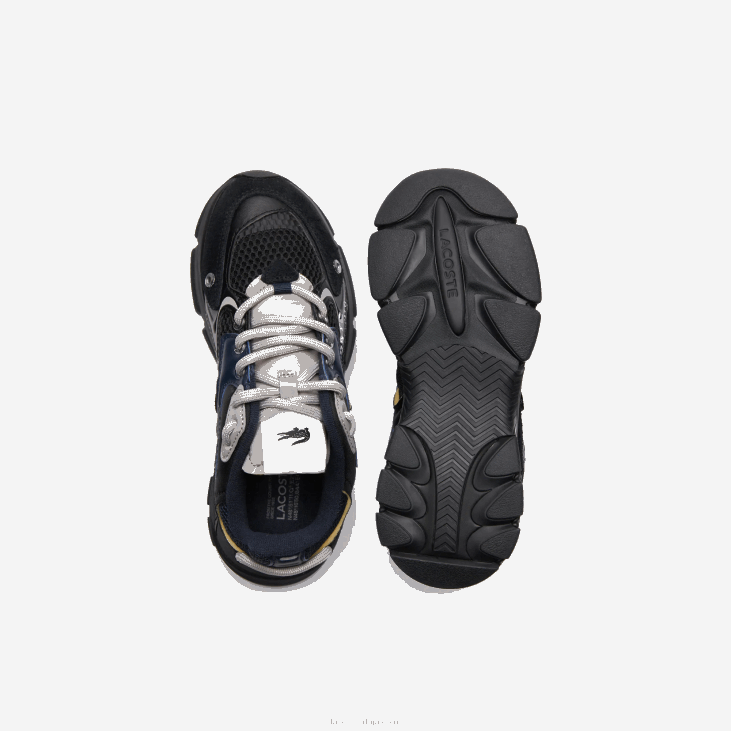 Жене л003 нео текстилне патике 86882676 црна морнарица 075 Lacoste