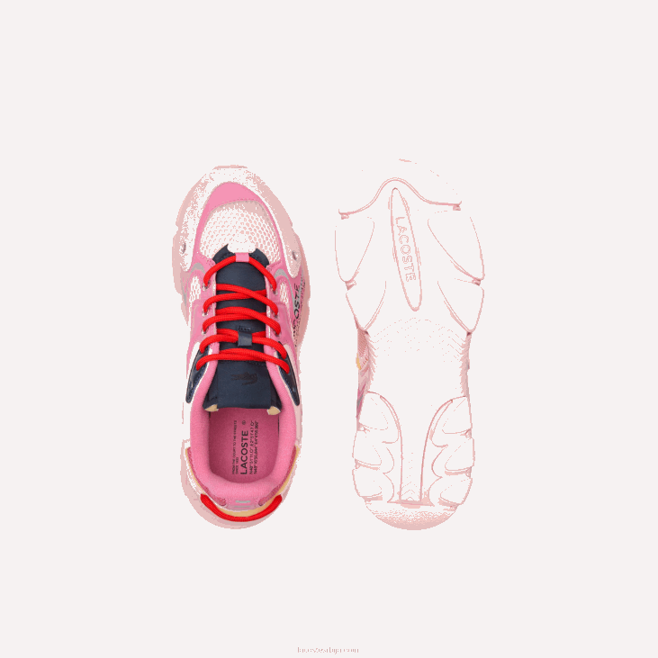 Жене л003 нео текстилне патике 86882677 розе 13ц Lacoste