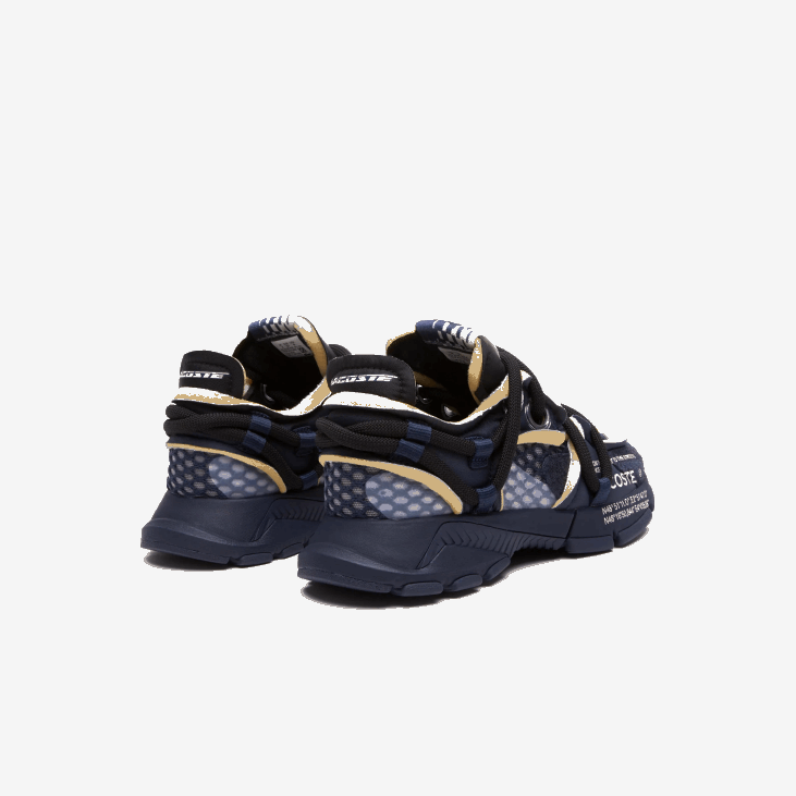 Жене л003 активне текстилне патике за писту 86882690 морнарица нб0 Lacoste