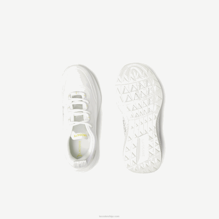 Жене активне 4851 текстилне патике 86882724 бела 21г Lacoste