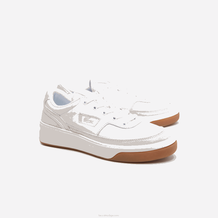 Жене лацосте к гооп г80 кожне патике 86882760 бело и бело 65т