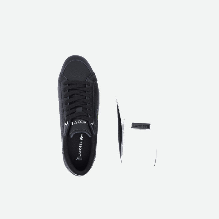 Жене поверцоурт кожне патике са детаљима 86882682 црно-бело 312 Lacoste