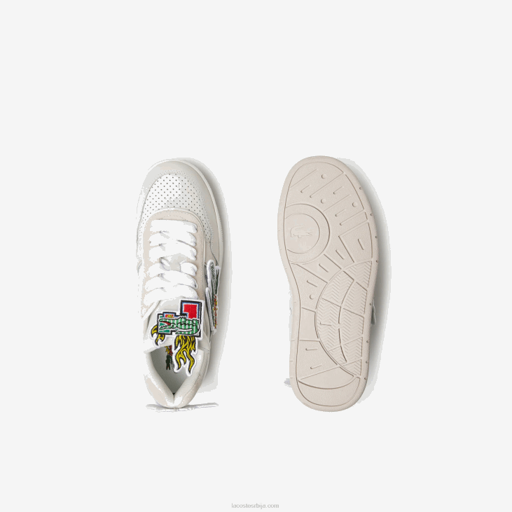 Жене кожне патике аце цлип 86882703 бела 21г Lacoste