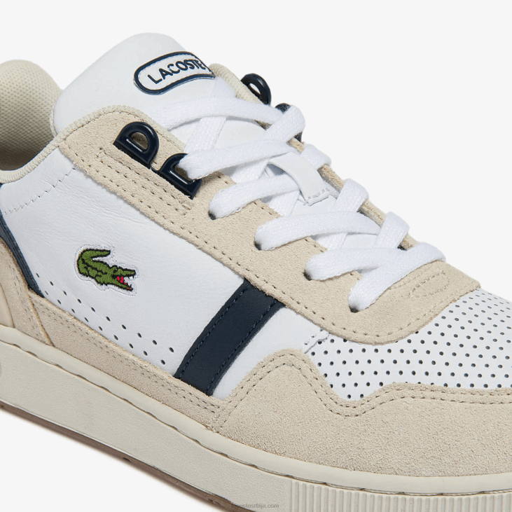 Жене т-цлип ролан-гарос патике 86882747 бела и тамноплава 042 Lacoste