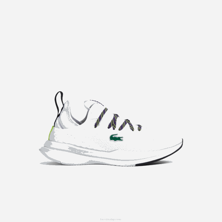 Жене рун спин комфорне текстилне патике 86882751 бела и љубичаста з54 Lacoste