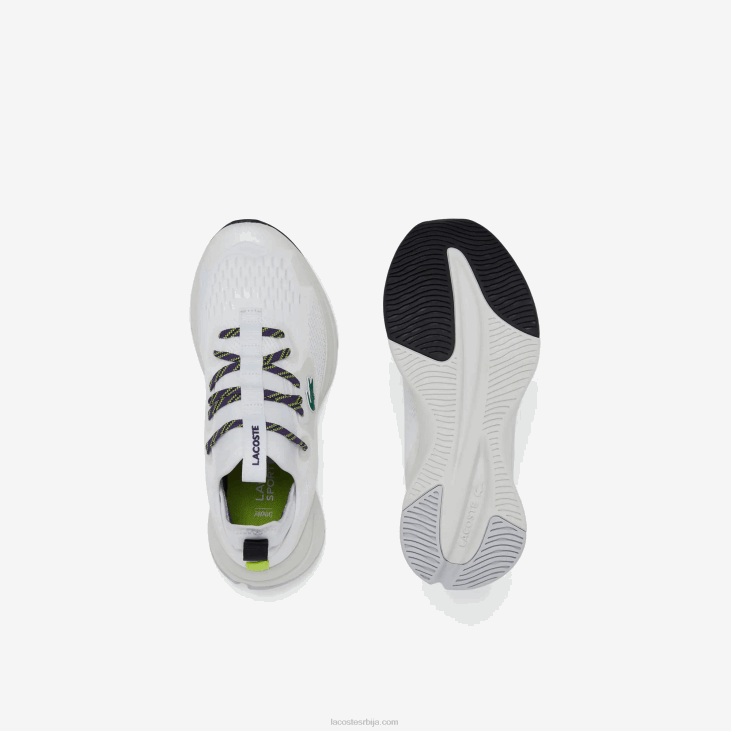 Жене рун спин комфорне текстилне патике 86882751 бела и љубичаста з54 Lacoste