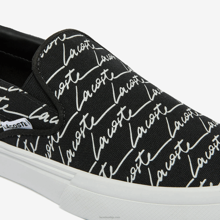 Жене скок служити платну принт слип он 86882705 црно-бело 454 Lacoste