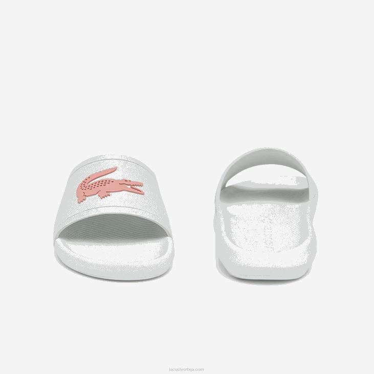 Жене цроцо водоодбојни синтетички тобогани 86882702 бела и светло розе 1и9 Lacoste