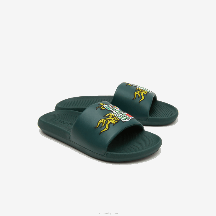 Жене кроко синтетички тобогани 86882758 зелена 1м8 Lacoste