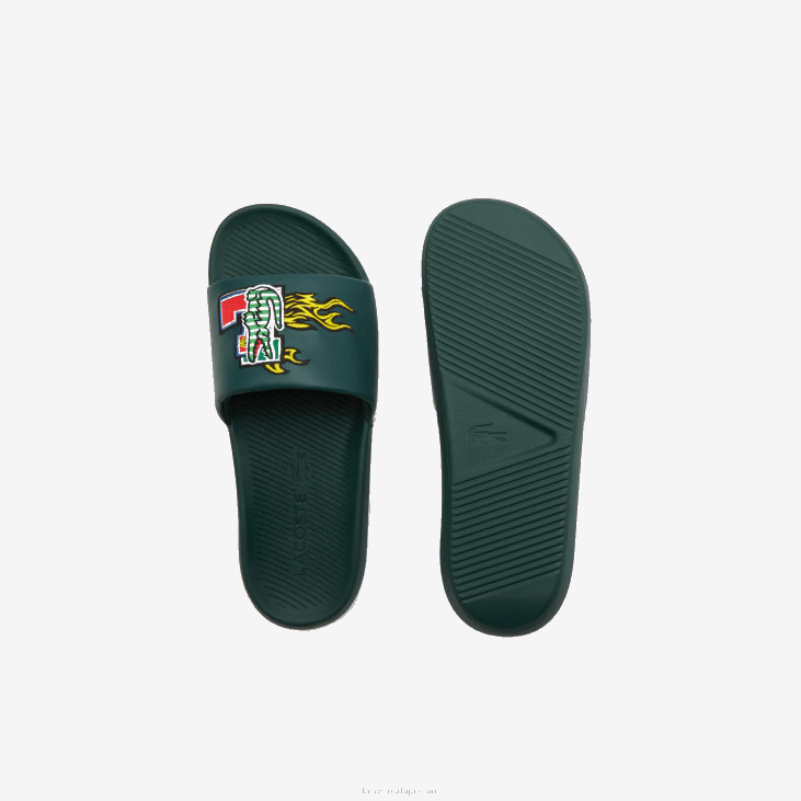 Жене кроко синтетички тобогани 86882758 зелена 1м8 Lacoste