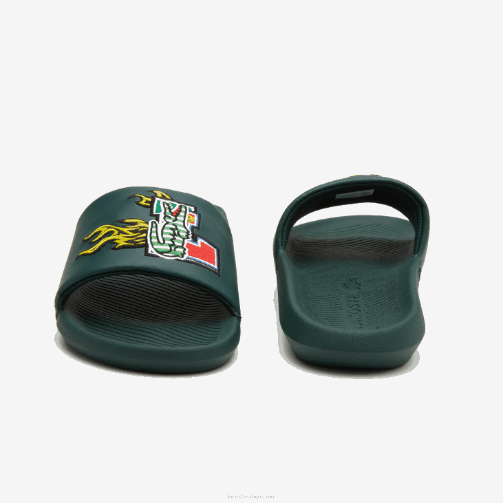 Жене кроко синтетички тобогани 86882758 зелена 1м8 Lacoste