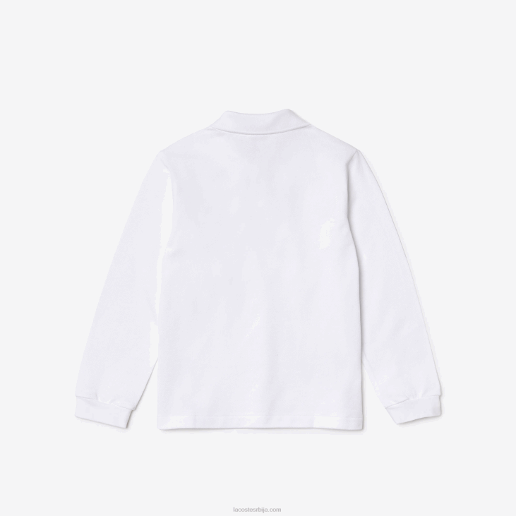 клинци регулар фит петит пикуе поло 86882944 бела 001 Lacoste