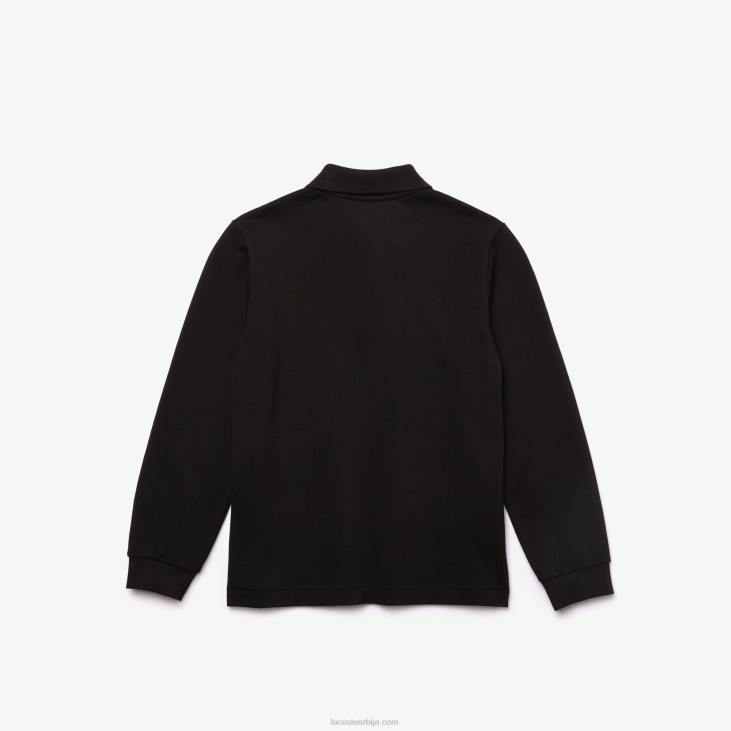 клинци регулар фит петит пикуе поло 86882945 црна 031 Lacoste