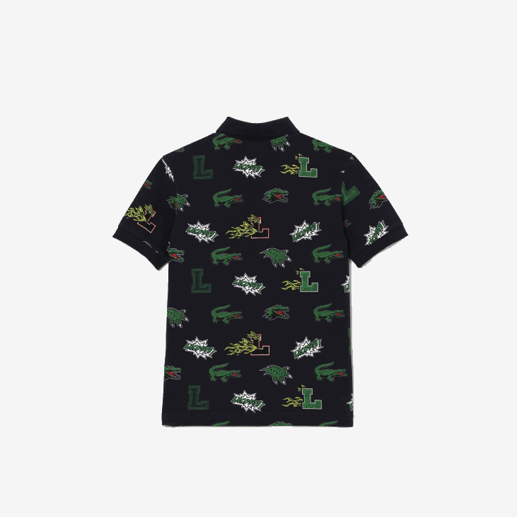 клинци комични ефекат крокодил поло 86882955 тамноплава 166 Lacoste