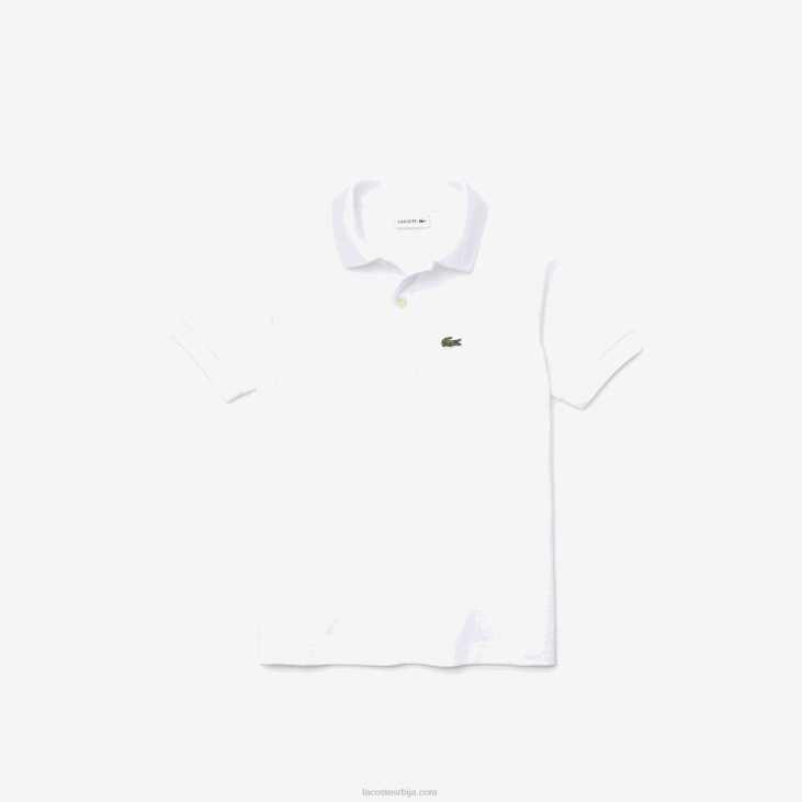 клинци регулар фит петит пикуе поло 86883000 бела 001 Lacoste