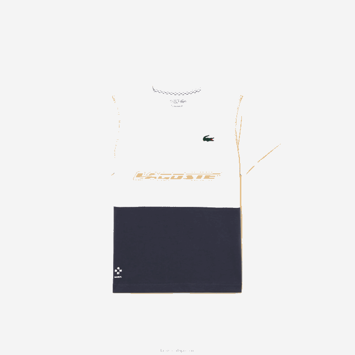 децаци мајица тениса к даниила медведева 86883005 бела плава наранџаста вии Lacoste