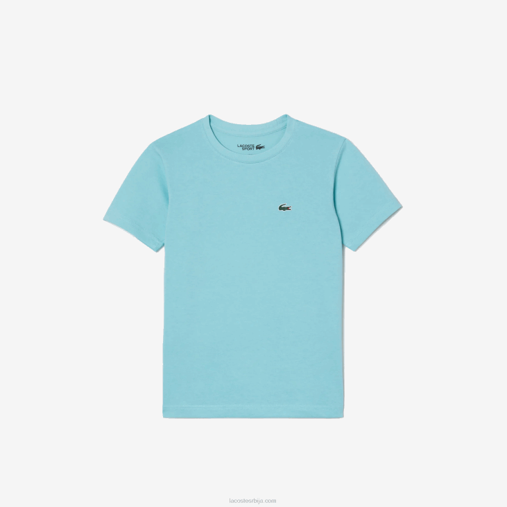децаци спортска прозрачна памучна мајица 86883036 минт лгф Lacoste