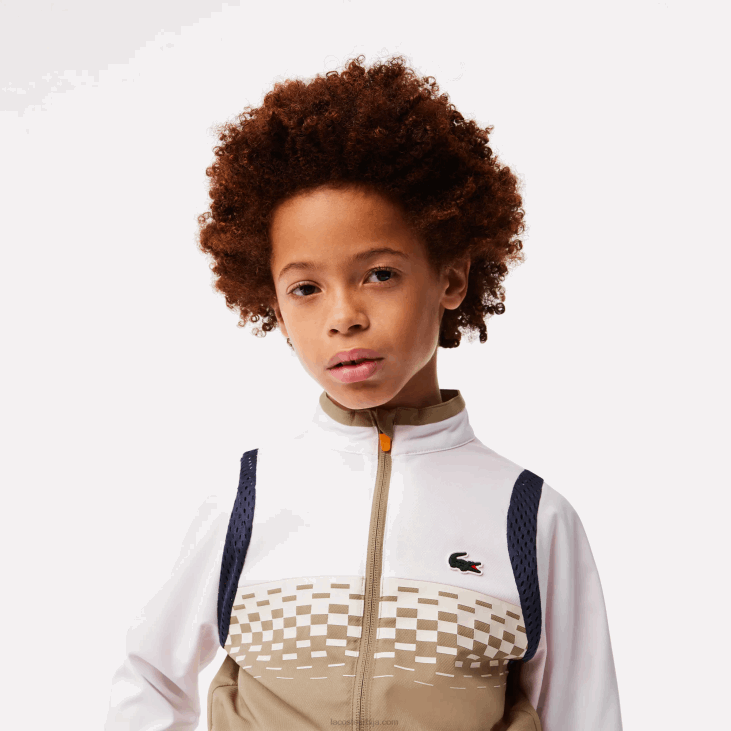 децаци тенис к даниил медведев сет за џогирање 86883042 беж бела плава наранџаста ври Lacoste