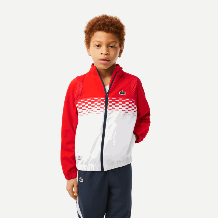 децаци тенис к даниил медведев сет за џогирање 86883043 црвено бело плаво цф1 Lacoste