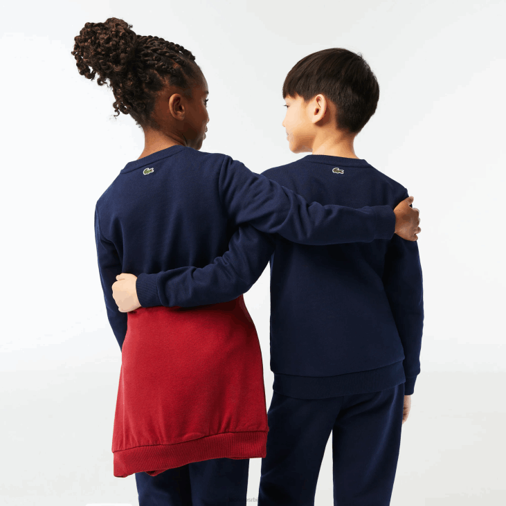 клинци Дуксерица у боји контрастног бренда 86883056 тамноплава 166 Lacoste