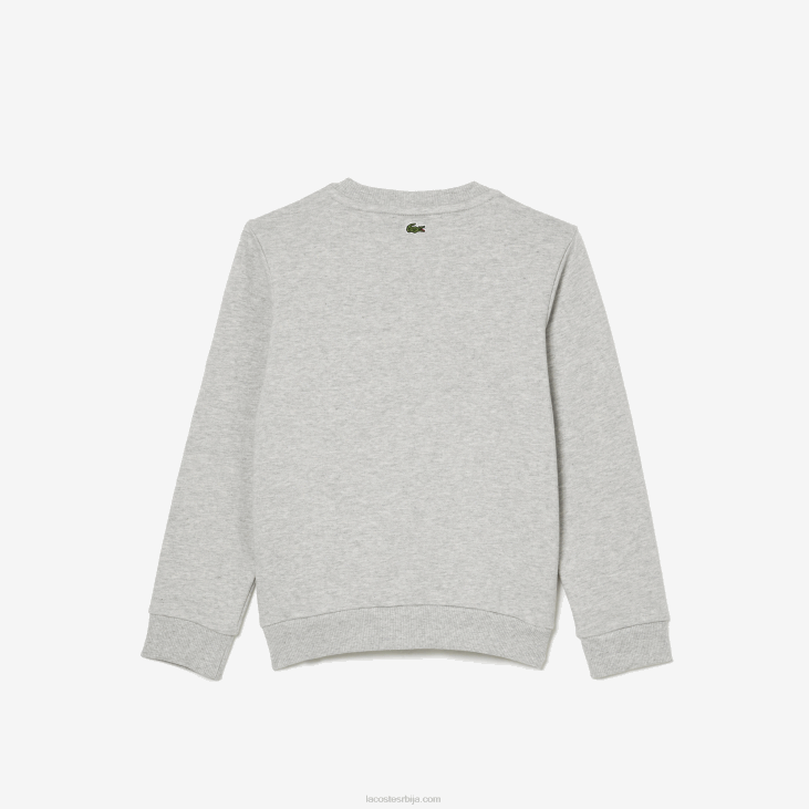 клинци Дуксерица у боји контрастног бренда 86883057 сиви кине цца Lacoste