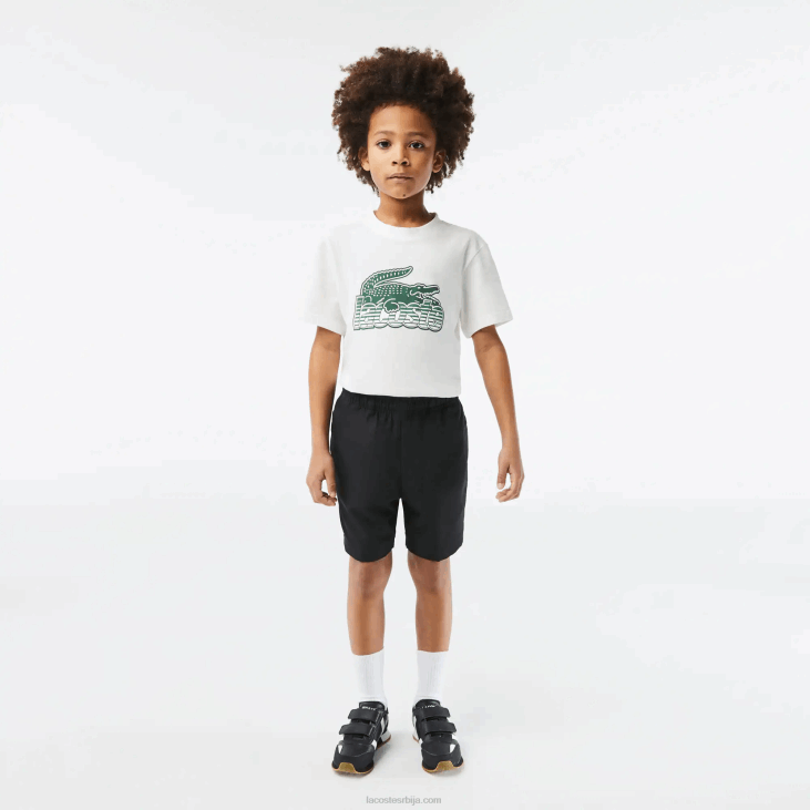 клинци спортски дијамантски шортс 86883075 црна 031 Lacoste