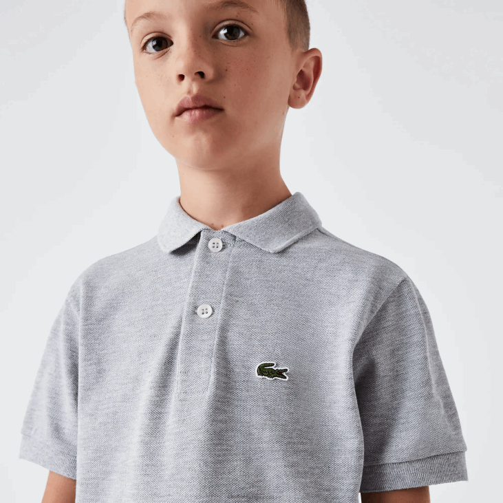 клинци регулар фит петит пикуе поло 86883126 сиви кине цца Lacoste