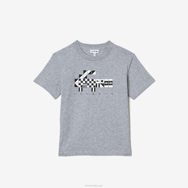 клинци превелика мајица у наутичком стилу 86883143 сиви кине цца Lacoste