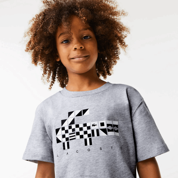 клинци превелика мајица у наутичком стилу 86883143 сиви кине цца Lacoste