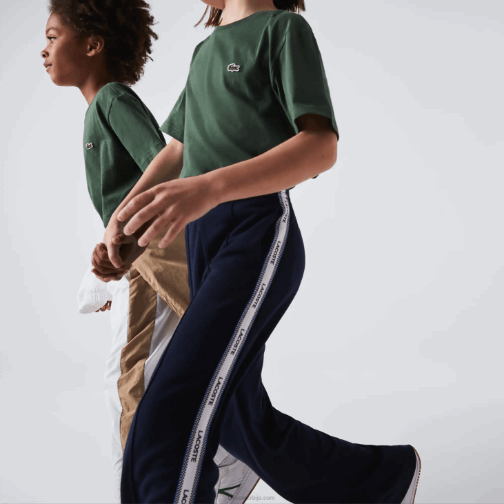 клинци мајица од памучног дреса са округлим изрезом 86883149 зелена 5хк Lacoste