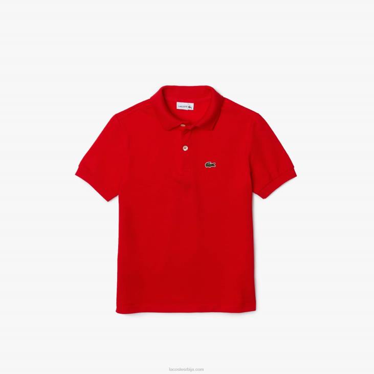 клинци регулар фит петит пикуе поло 86883171 ред вту Lacoste